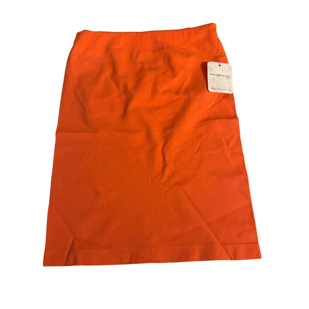 Intimately Free People Orange Seamless Tube Top Mini Skirt XS/S NWT